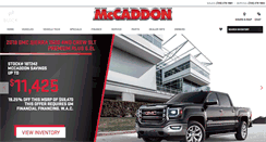Desktop Screenshot of mccaddon.com